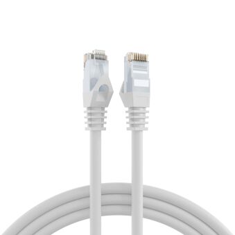 Cordon de raccordement RJ45 Cat.6 U/UTP LSZH CCA blanc 30 m