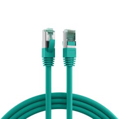 Cordon de raccordement RJ45 Cat.6A S/FTP LSZH vert 50 m