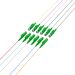Miniature Câbles R&M Pigtail E2000Ù/APC OS2 G652D couleur, lot de 12 (2 m) n°2