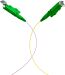 Miniature Câbles R&M Pigtail E2000Ù/APC OS2 G652D couleur, lot de 12 (2 m) n°3