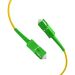 Miniature Câble patch simplex SC/APC-SC/APC OS2 G657A2 15 m LSZH 3 mm jaune n°1