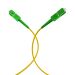 Miniature Câble patch simplex SC/APC-SC/APC OS2 G657A2 15 m LSZH 3 mm jaune n°3