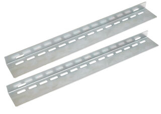 Rails coulissants robustes, profondeur d'armoire 800 mm, pour PRO
