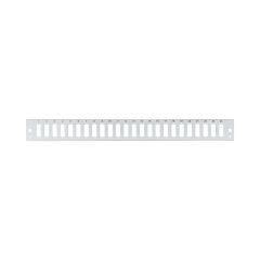 Panneau avant 24 x SC Duplex/LC Quad vertical, gris