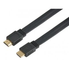 Câble HDMI Haute Vitesse avec Ethernet Plat 4K 60Hz 1m
