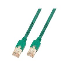 Cordon de brassage RJ45 Cat.5e F/UTP LSZH Draka UC300 TM11 vert 20 m