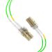 Miniature Câble de brassage duplex INFRALAN© LC-LC OM5 3 m LSZH 2 mm vert citron n°1