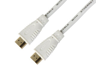 C&acirc;ble HDMI AM/M haute vitesse 10 m blanc
