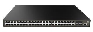 Commutateur Gigabit géré L2 Plus 52 ports, 48 ports Gigabit RJ45, 4 ports Gigabit SFP