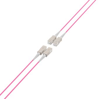 Câble principal U-DQ(ZN)BH OM4 4G (1x4) SC-SC 140m Dca LSZH