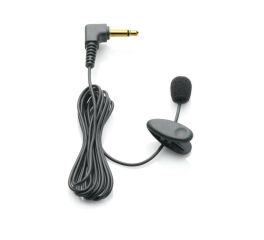 PHILIPS Micro avec clip cravate LFH9173 : Connecteur mono 3,5 mm, c&acirc;ble 1,2 m