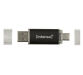 INTENSO Clé USB  3.2 Twist Line - 256 Go Type-C et Type-A