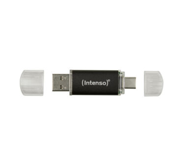 INTENSO Clé USB 3.2 Twist Line - 64 Go Type-C et Type-A