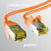 Miniature Câble de raccordement CAT6a ORANGE 20 m Câble réseau S/FTP PIMF RJ45 Ethernet LAN DSL n°3