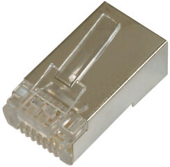 DIGITUS Connecteur RJ45 m&acirc;le pour c&acirc;ble rond, cat. 5e