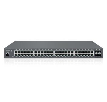 Managed / stand-alone 19i 48-port GbE Switch with 4x